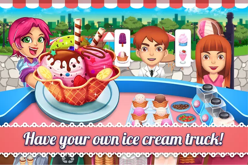 My Ice Cream Shop: Time Manage Tangkapan skrin 1