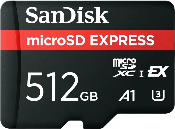SanDisk 512GB microSD Express Card
