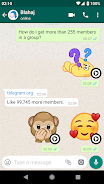 Animated Emojis WAStickerApps Screenshot 3