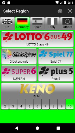 Lotto Number Generator for EUR應用截圖第3張