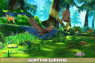 Owl Bird Simulator Birds Game Schermafbeelding 3