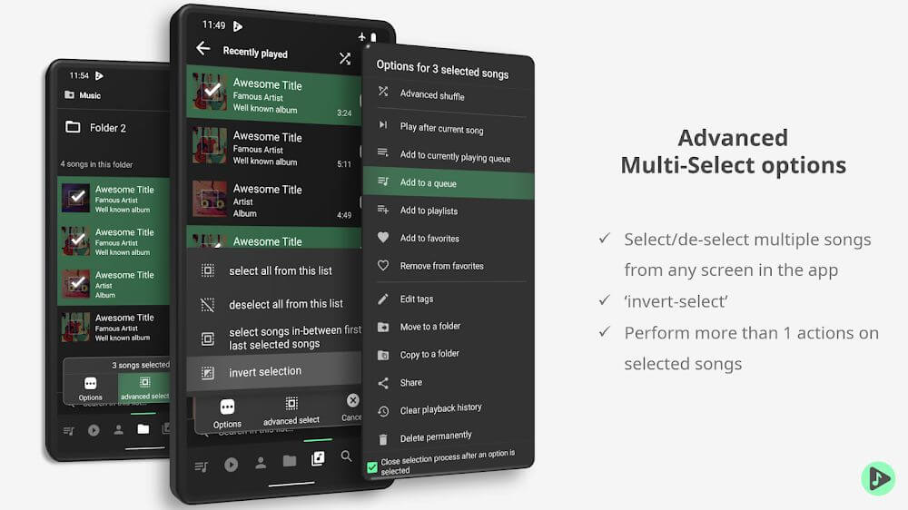 Musicolet Music Player Mod ภาพหน้าจอ 4