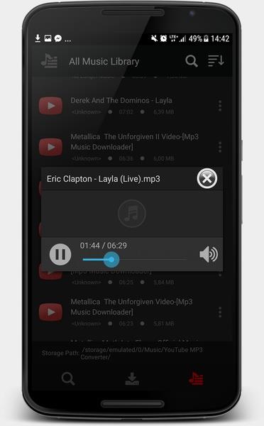 YouTube MP3 Converter Ekran Görüntüsü 1