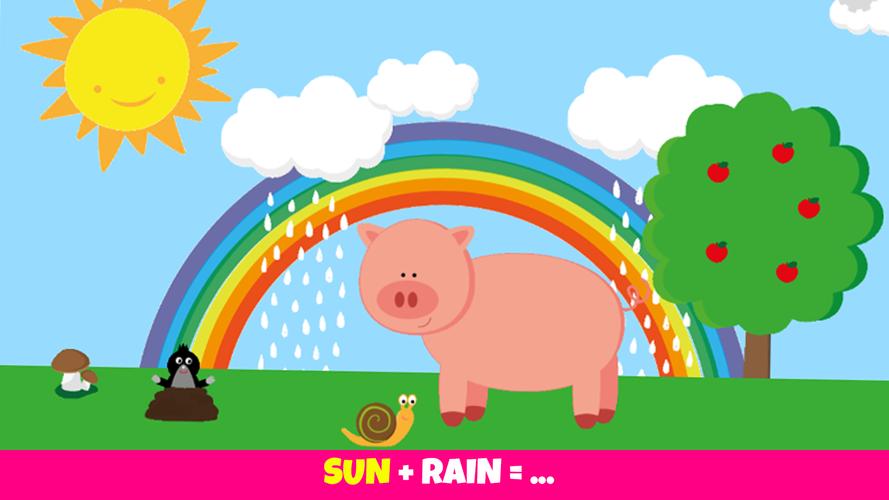 Animals, kids game from 1 year Capture d'écran 4