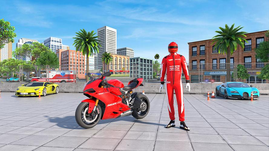Moto Race: Bike Racing Games Capture d'écran 1
