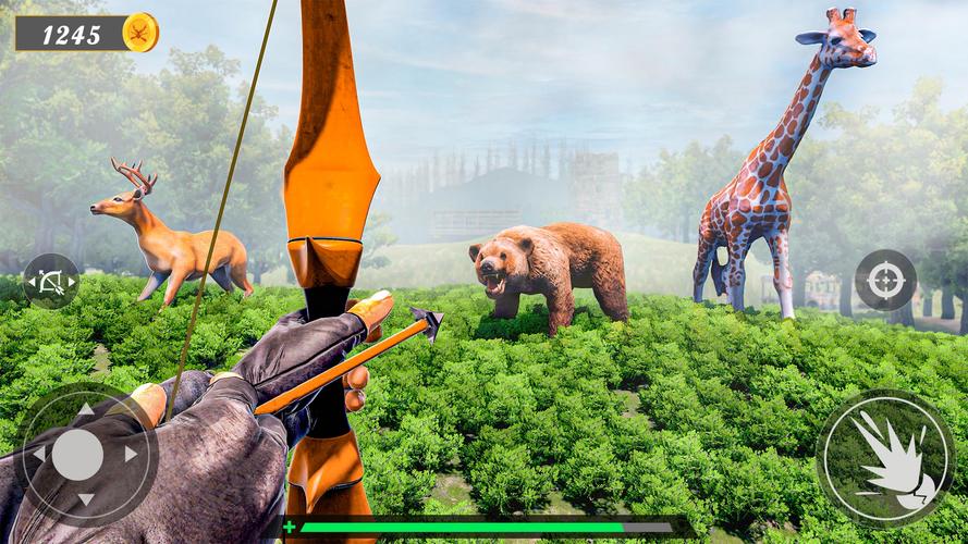 Animal Archery Hunting Games スクリーンショット 3