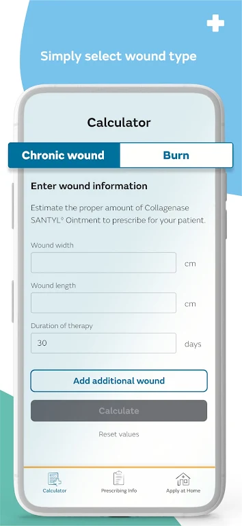 SANTYL* Dosing Calculator Скриншот 3