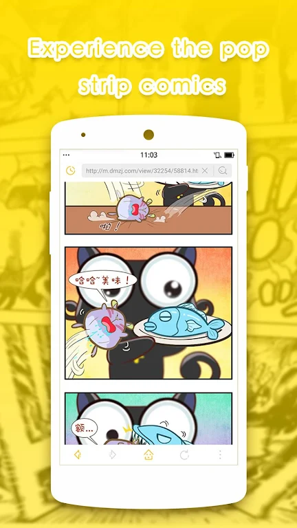 Comic Browser- Cartoon & Anime Captura de tela 3