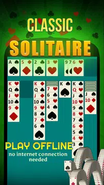 Solitaire - Offline Card Games Capture d'écran 1