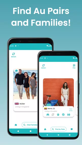 Aupair Valley: Au Pair App Скриншот 1