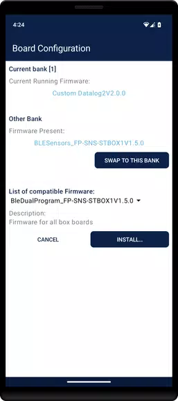 ST BLE Sensor ภาพหน้าจอ 4
