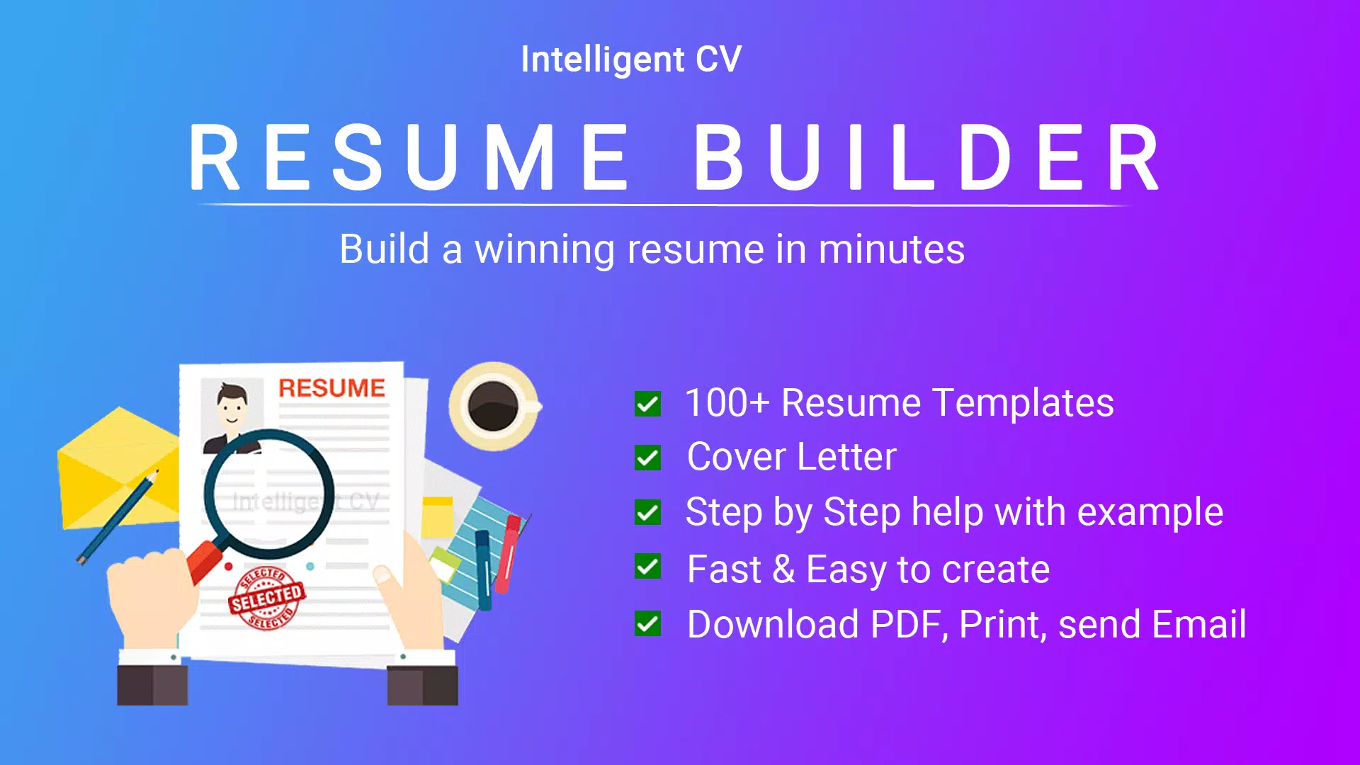 Resume Builder App, CV maker Screenshot 1