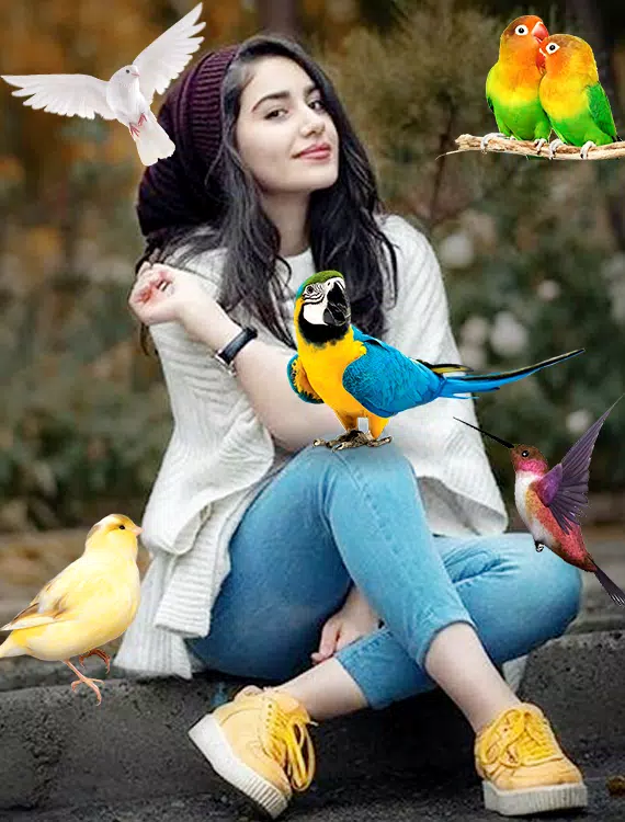Birds Photo frame : Bird photo Captura de tela 2