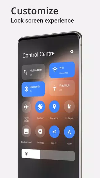 Modern Mi style Lock Screen ဖန်သားပြင်ဓာတ်ပုံ 2