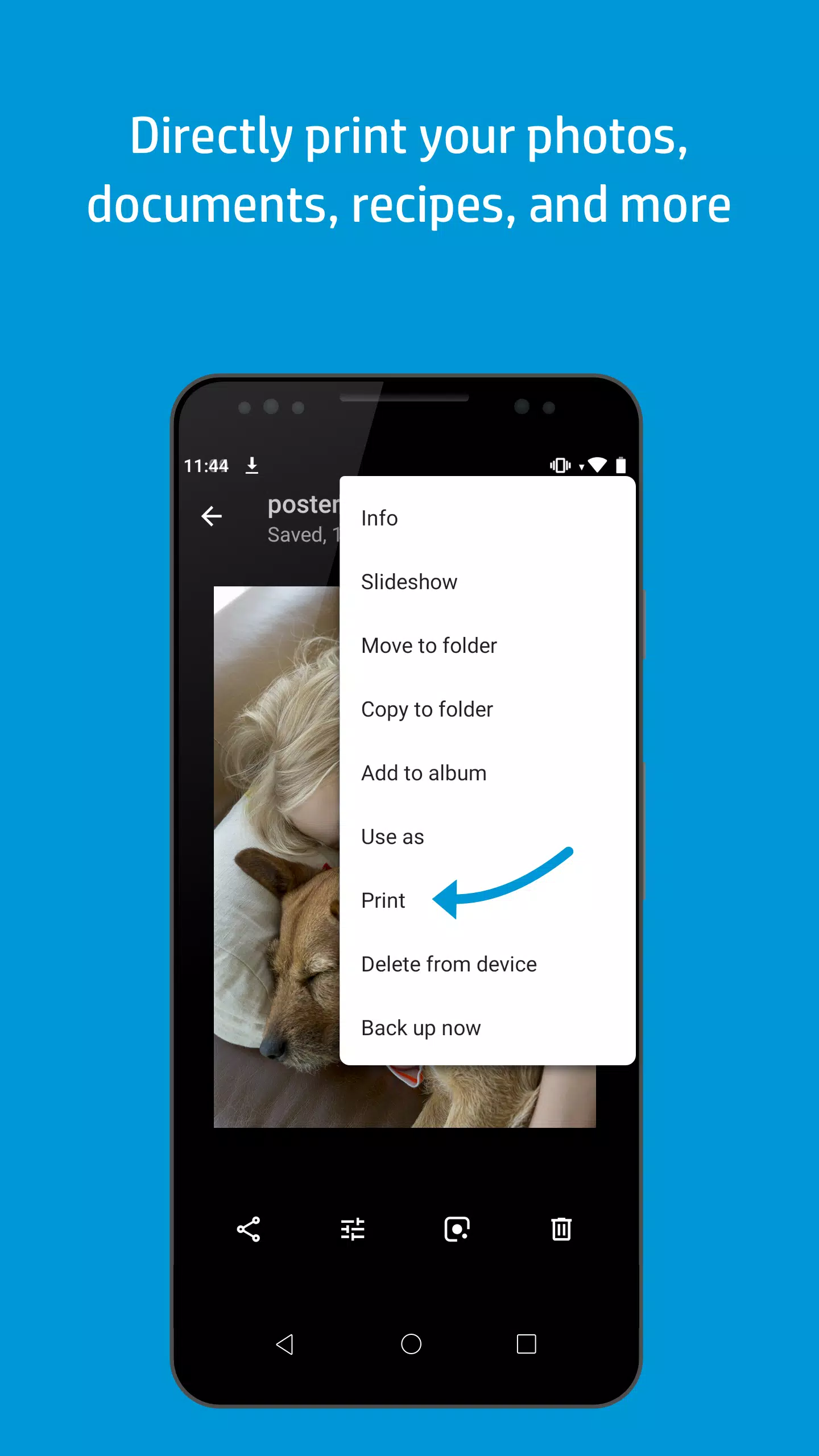 Schermata HP Print Service Plugin 2