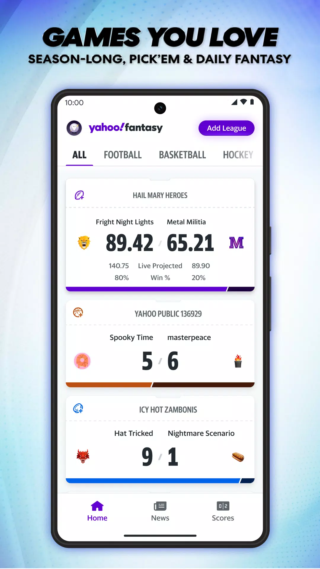 Yahoo Fantasy: Football & more應用截圖第1張
