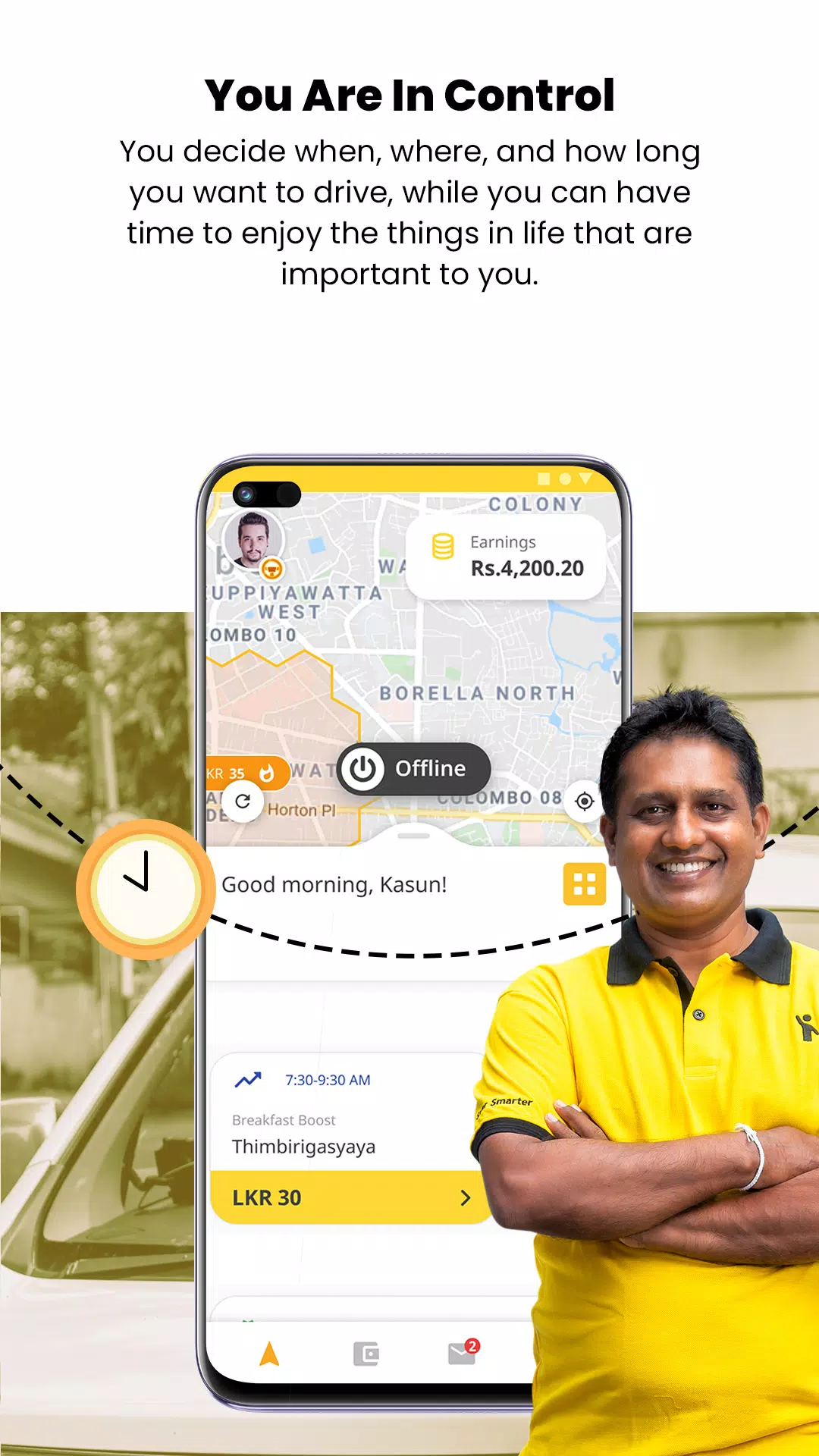 PickMe Driver स्क्रीनशॉट 2