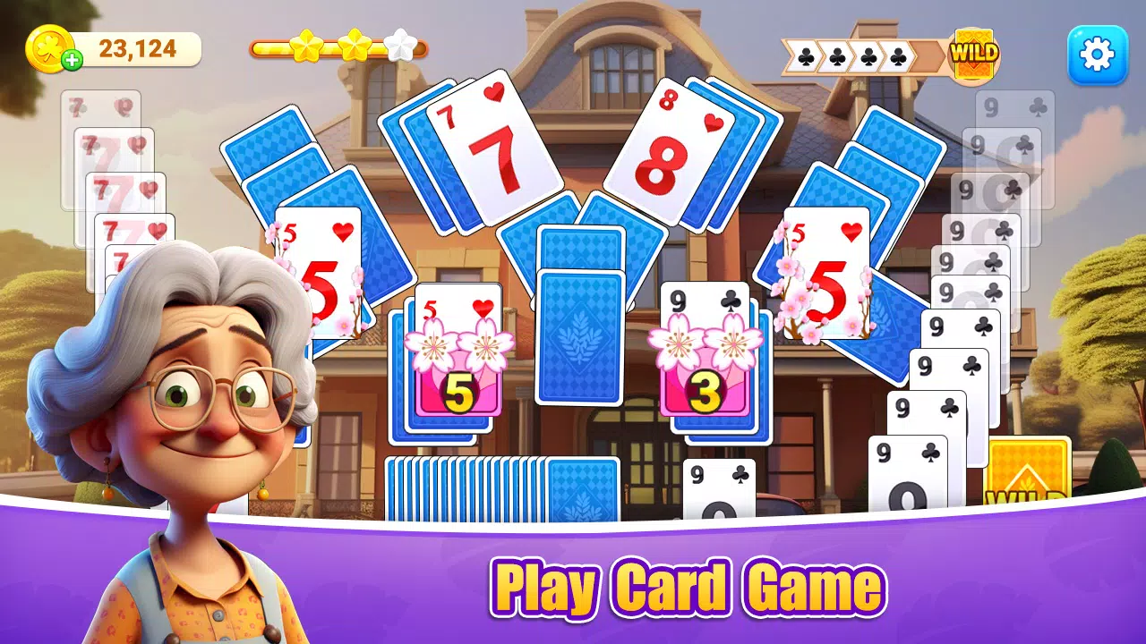 Patience Solitaire TriPeaks ဖန်သားပြင်ဓာတ်ပုံ 2