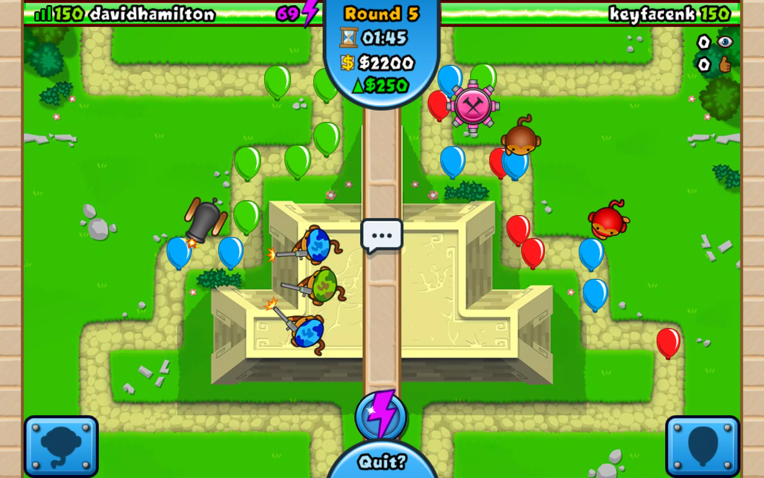 Bloons TD Battles Schermafbeelding 2