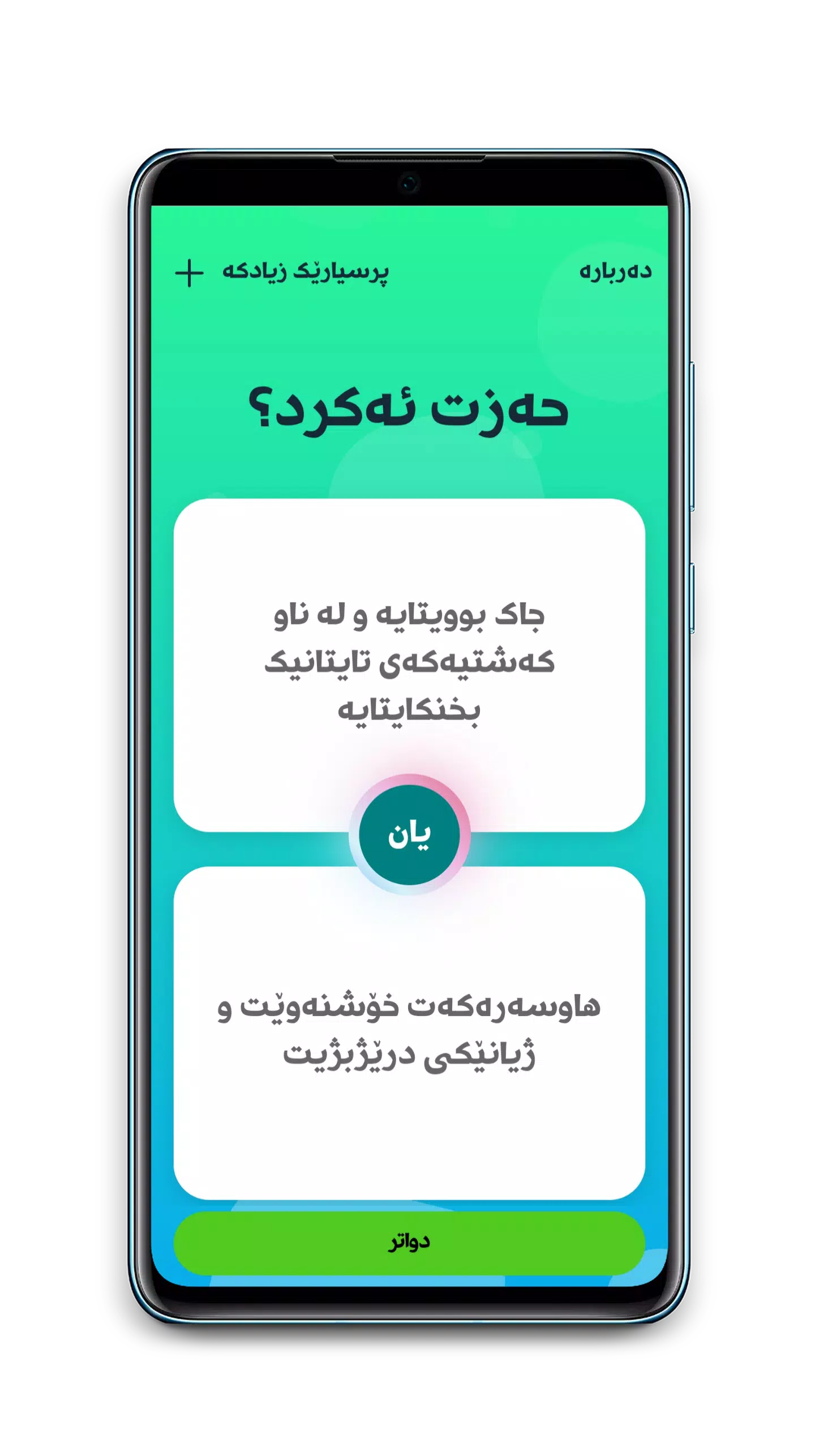 حەزت ئەکرد؟ Captura de pantalla 2