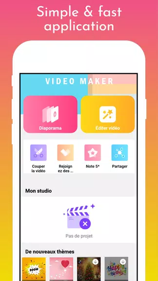 Music Video Maker: Editor ภาพหน้าจอ 1