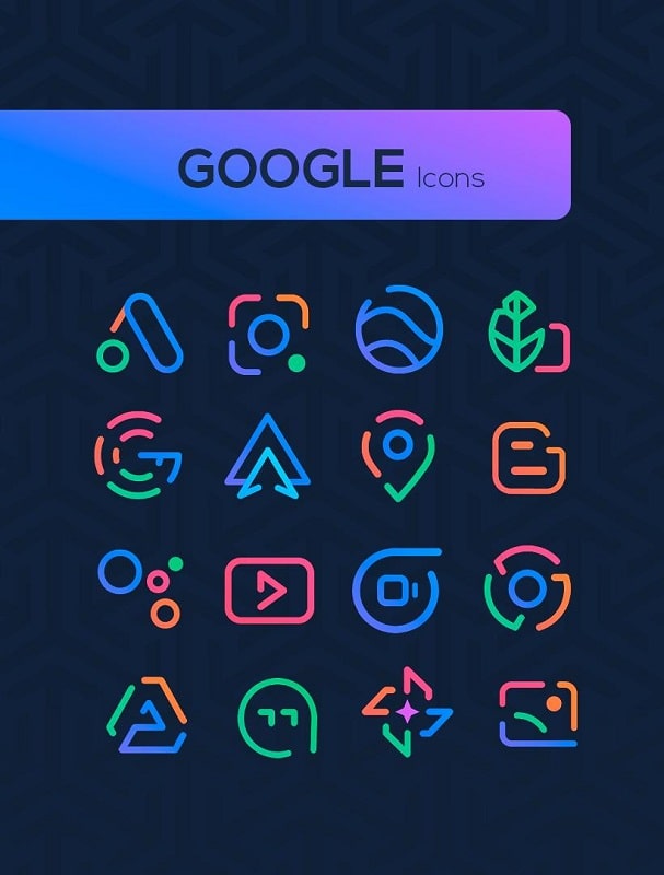 Linebit – Icon Pack Ảnh chụp màn hình 1