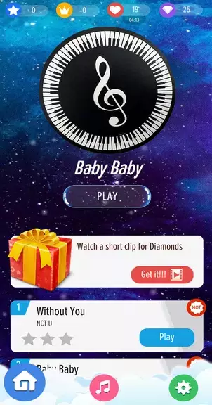 Kpop Piano Magic Tiles Offline - All Korean Song Captura de tela 1