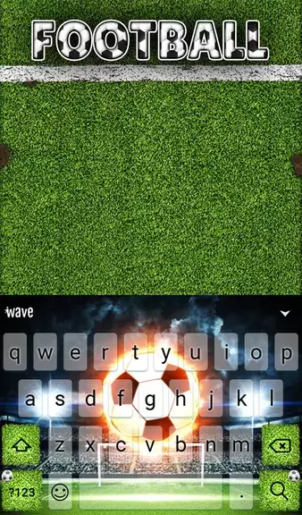 Football Keyboard & Wallpaper स्क्रीनशॉट 2