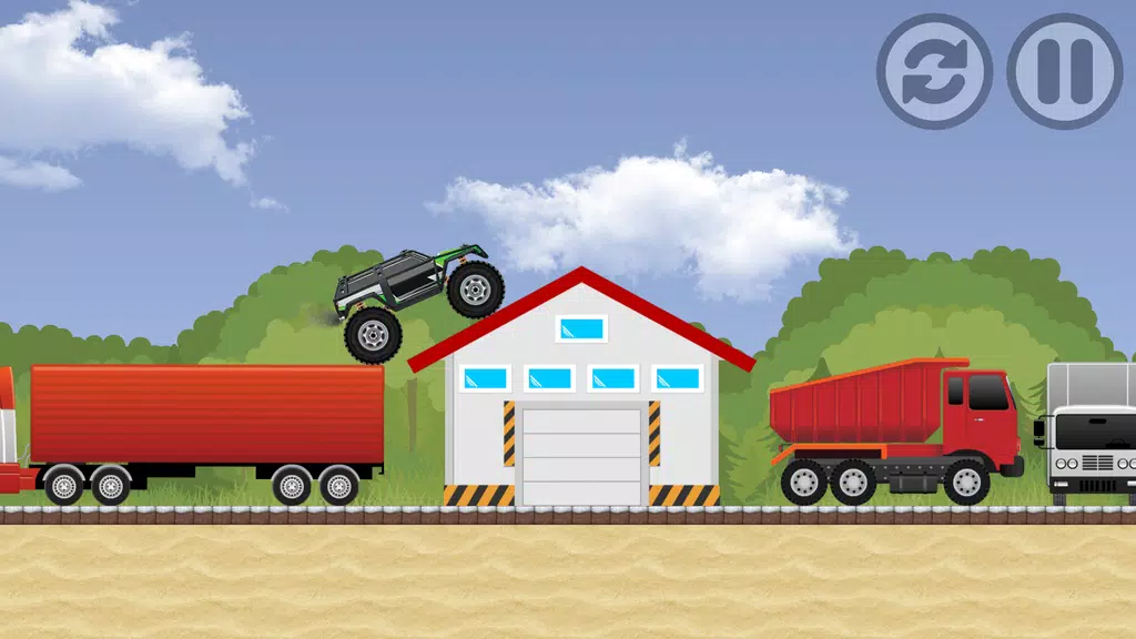 Monster Truck Racing Game স্ক্রিনশট 4