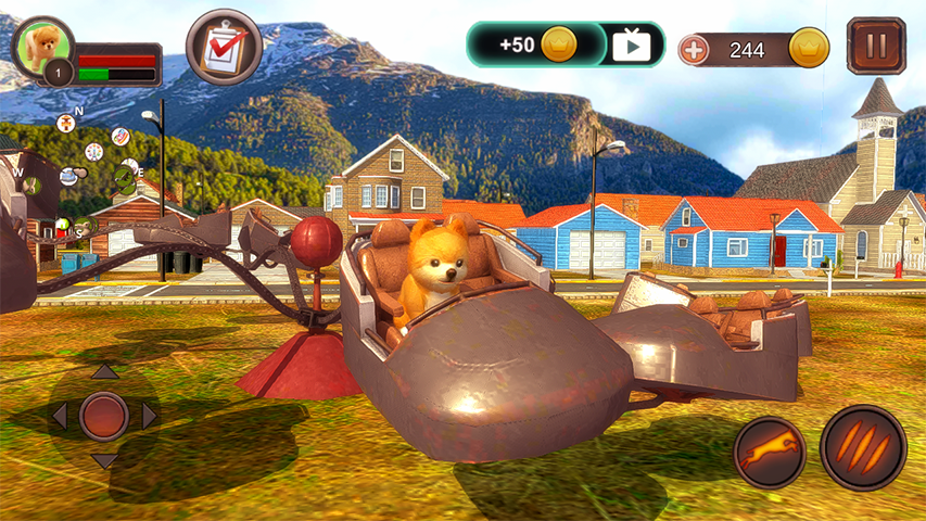 Pomeranian Dog Simulator 스크린샷 4