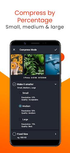 Compress Image Chitro: KB, MB, Captura de tela 3