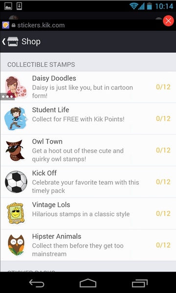 Kik Messenger Screenshot 4