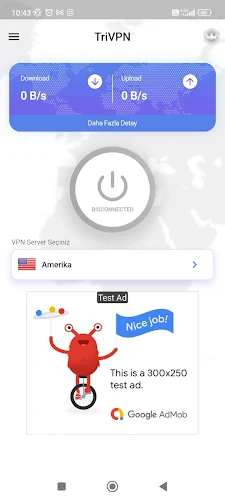 Tri VPN - Fast & Secret Ekran Görüntüsü 2