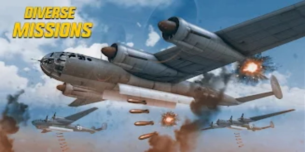 Wings of Heroes: plane games Tangkapan skrin 3