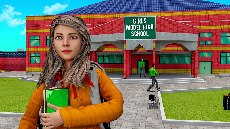 Schermata High School Girl Life Sim Game 3