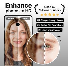 PhotoBoost - AI Photo Enhancer Tangkapan skrin 1