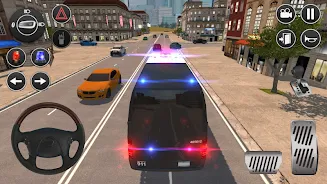 American Police Van Driving স্ক্রিনশট 1