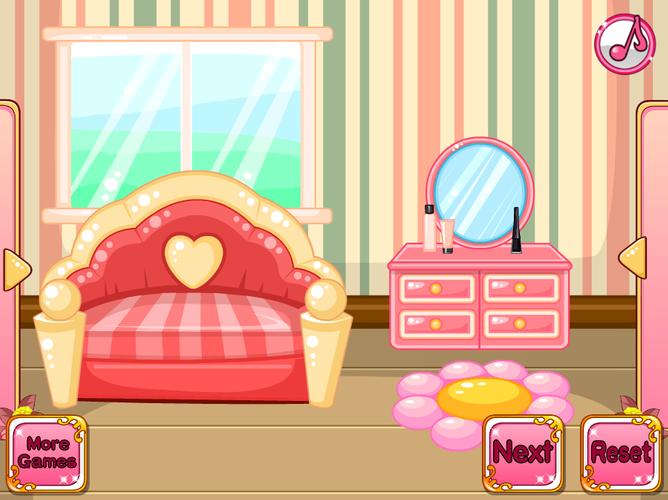 Princess Doll House Decoration Capture d'écran 3