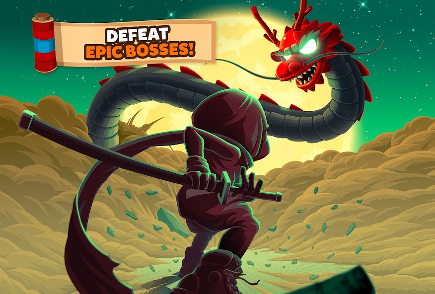 Ninja Dash Run - Offline Game Скриншот 2