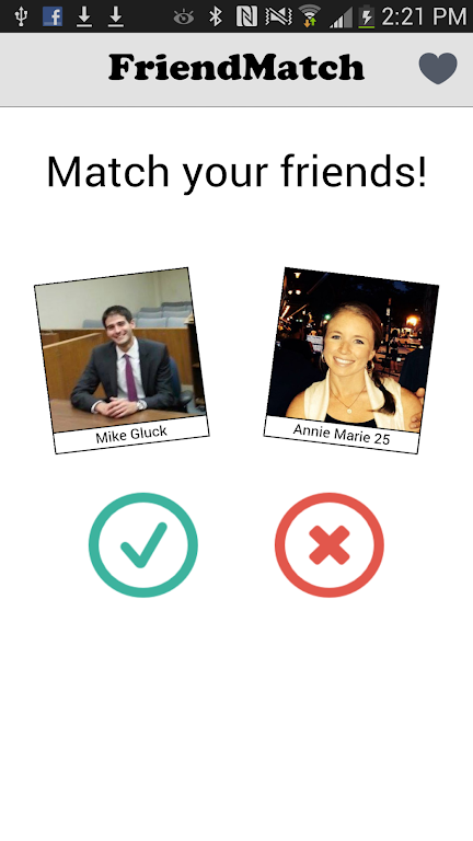 Schermata FriendMatch 1