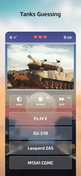 Guess the War Vehicle? WT Quiz Screenshot 1