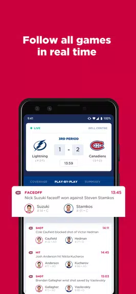 Montréal Canadiens ဖန်သားပြင်ဓာတ်ပုံ 3