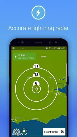 Lightning Alarm Weatherplaza Screenshot 1