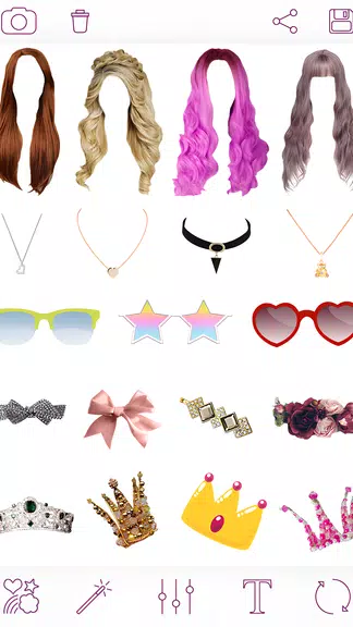 Girls Hairstyles Zrzut ekranu 1