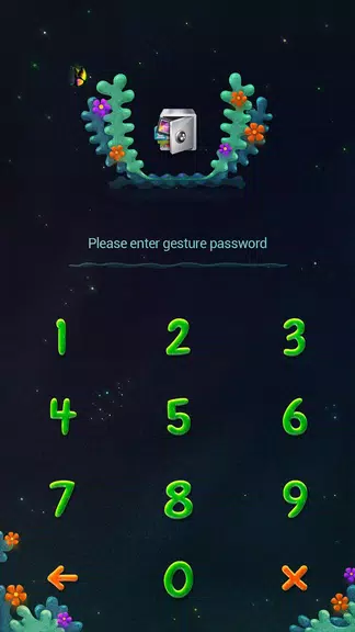 AppLock Theme Lucky Clover Schermafbeelding 2