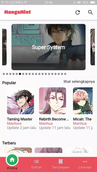 MangaMint - Baca Manga & Komik Bahasa Indonesia ภาพหน้าจอ 1