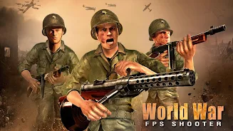 World War Army: War Mission स्क्रीनशॉट 1