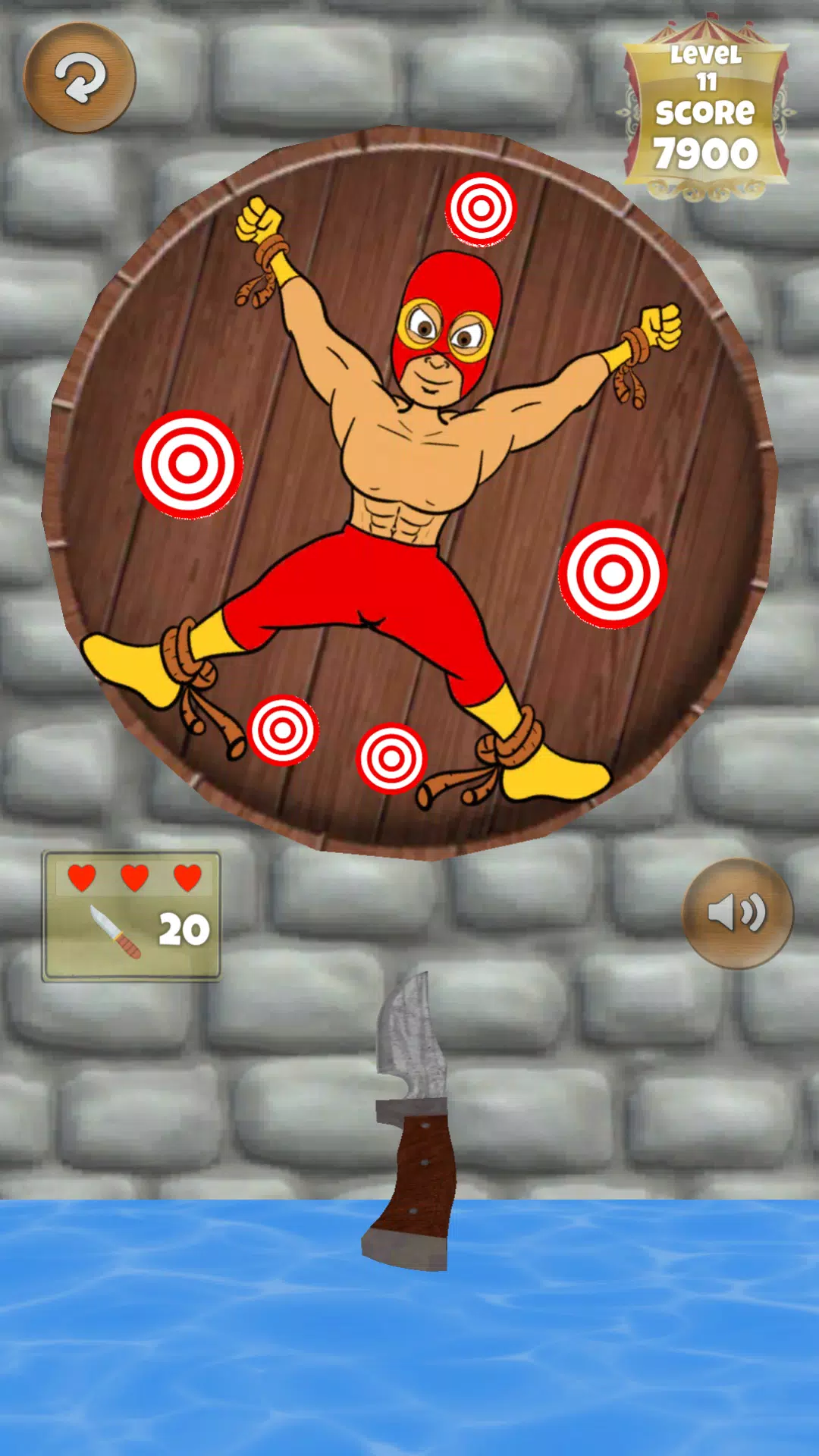 Classic Knife Throwing Game 스크린샷 2