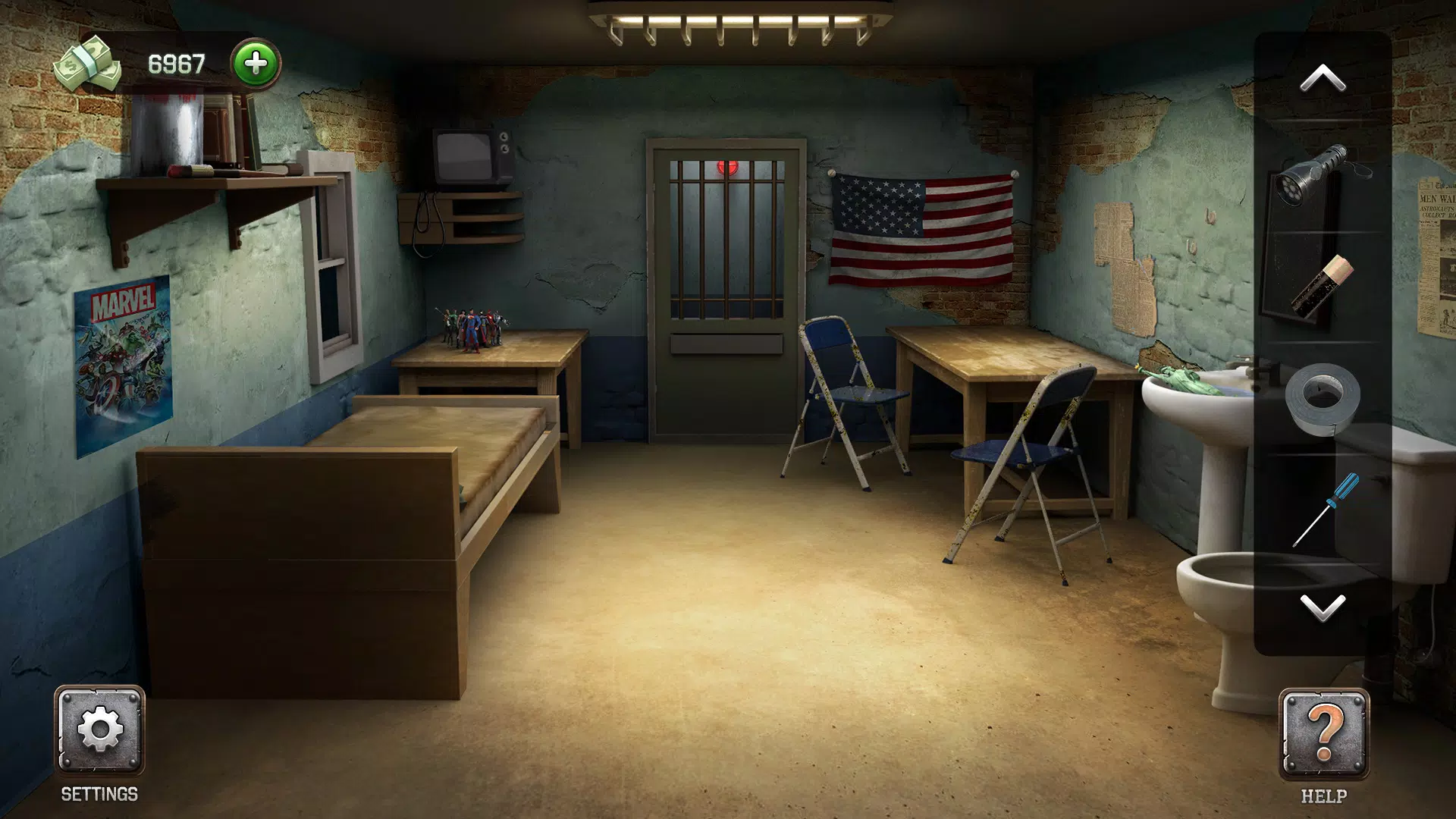 100 Doors - Escape from Prison Tangkapan skrin 2