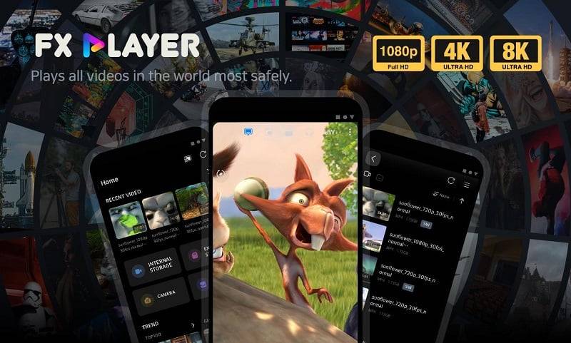 FX Player ภาพหน้าจอ 1